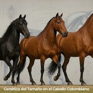 Panel de marcadores genéticos de color y tamaño